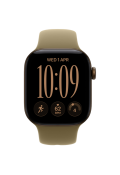 Apple Watch Series 12 GPS 42mm Dark Bronze Aluminium Case with Olive Sport Band M/L MJEG4 